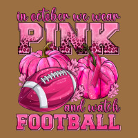 In October We Wear Pink Watch Football Vintage Tee | Teevron
