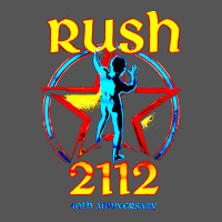 Rush Blue Starman 2112  40th Anniversary Zipper Hoodie | Teevron
