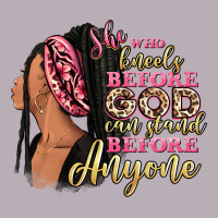 She Who Kneels Before God Can Stand Before Anyone Vintage Tee | Teevron
