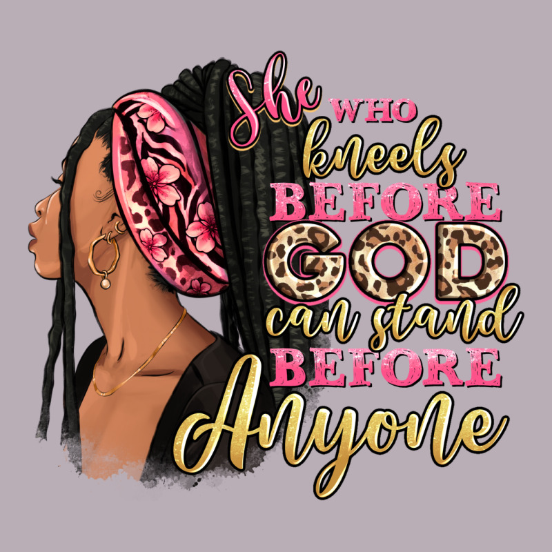 She Who Kneels Before God Can Stand Before Anyone Vintage Tee by RanaPortraitStore | Teevron
