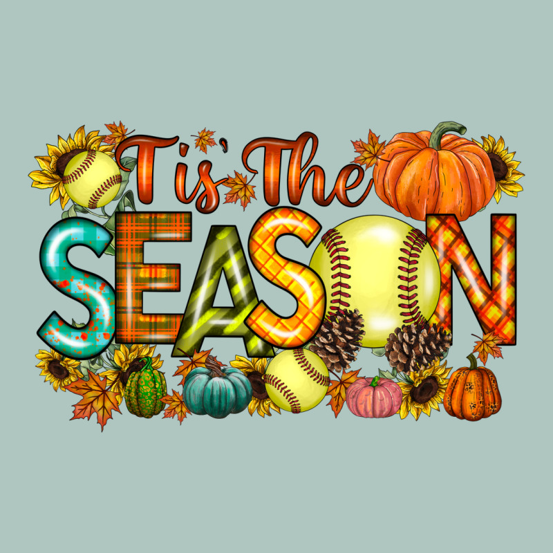 Tis The Season Softball Premium Sweatshirt by RacoonDesign | Teevron