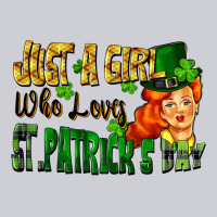 Just A Girl Who Loves St. Patrick's Day Heavyweight Sweatshirt | Teevron