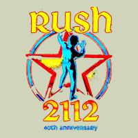 Rush Blue Starman 2112  40th Anniversary Heavyweight Hoodie | Teevron