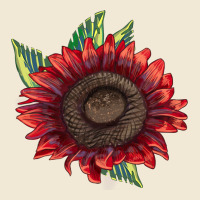 Procut Red Sunflower Ladies Tee | Teevron