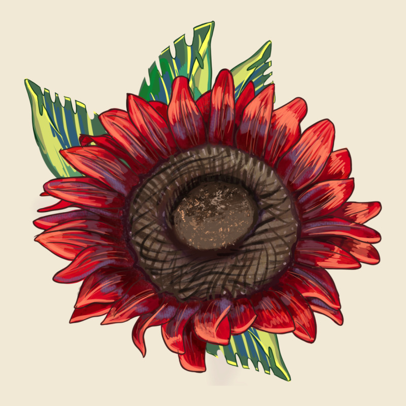 Procut Red Sunflower Ladies Tee by LillyAllenDesigns | Teevron