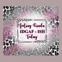 Feeling Kinda Idgaf Ish Today With Leopard Vintage Hoodie | Teevron