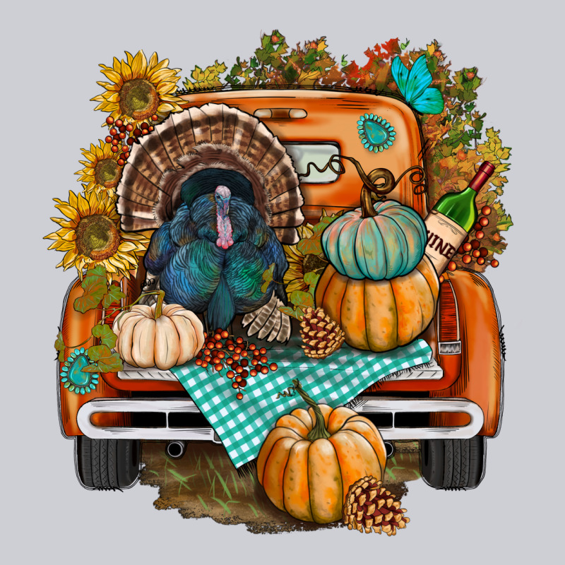 Thanksgiving Truck Bbs Heavyweight Sweatshirt by BundleAndBundleShop | Teevron