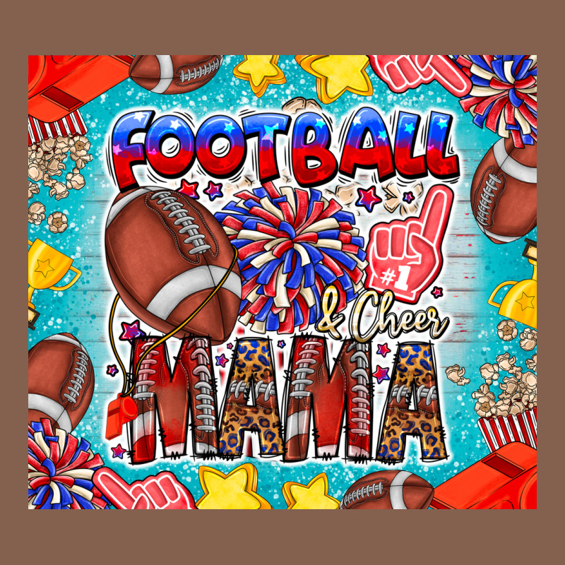 Football Mama Zipper Hoodie by CowhideDigitalArt | Teevron