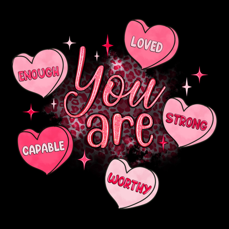 You Are Enough Valentines Day Premium Tee by LillyAllenDesigns | Teevron