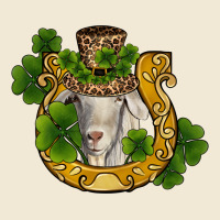 St Patricks Day Goat Horseshoe Shamrock Premium Tee | Teevron
