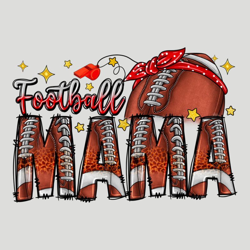 Football Mama Zipper Hoodie by CowhideDigitalArt | Teevron