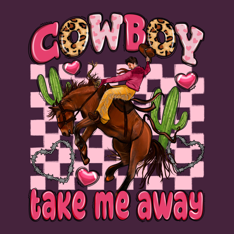 Cowboy Take Me Away Premium Tee by LillyAllenDesigns | Teevron