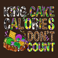 King Cake Calories Don't Count Mardi Gras Heavy Core Tee | Teevron