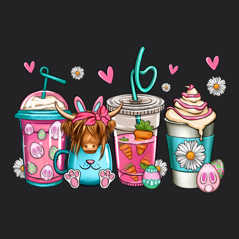 Easter Longhaired Cow Coffee Cups Vintage Tee by Jasminsmagicworld | Teevron