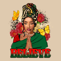 Believe Black Woman Heavyweight Sweatshirt | Teevron