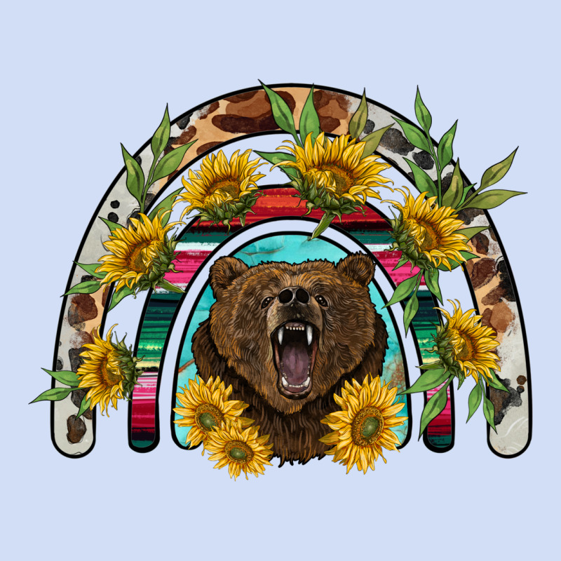 Bear Rainbow Urban Hoodie by BarkalooDesign | Teevron