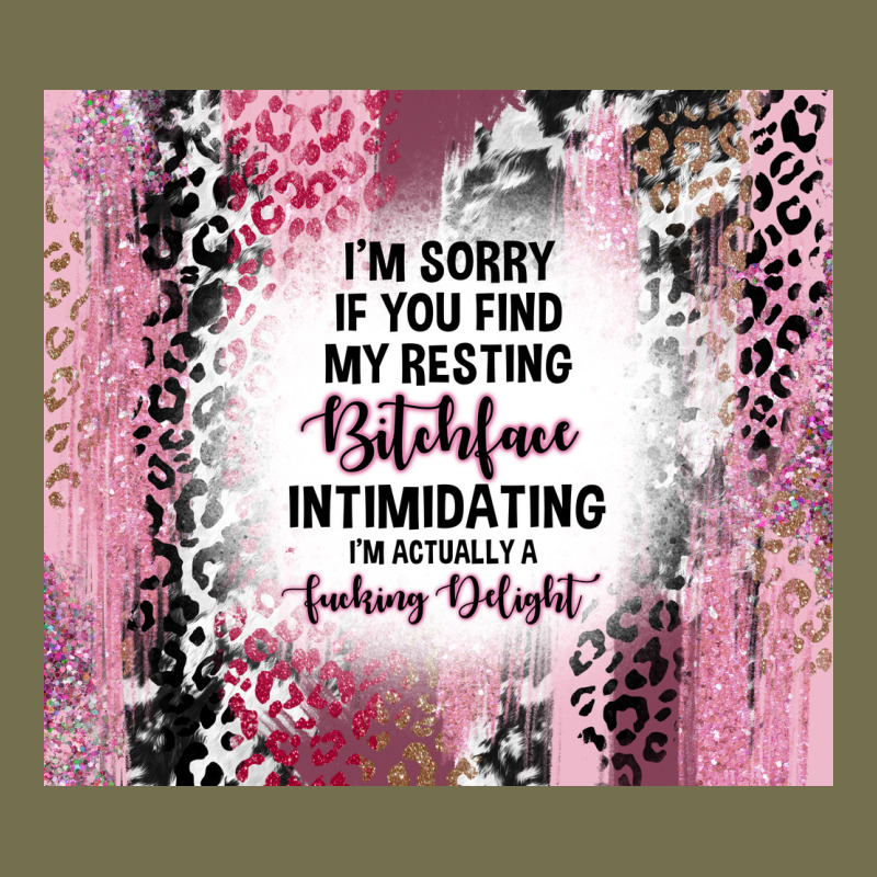I'm Sorry If You Find My Resting Bitchface Intimid Vintage Hoodie by TumblerDesignByShophia | Teevron