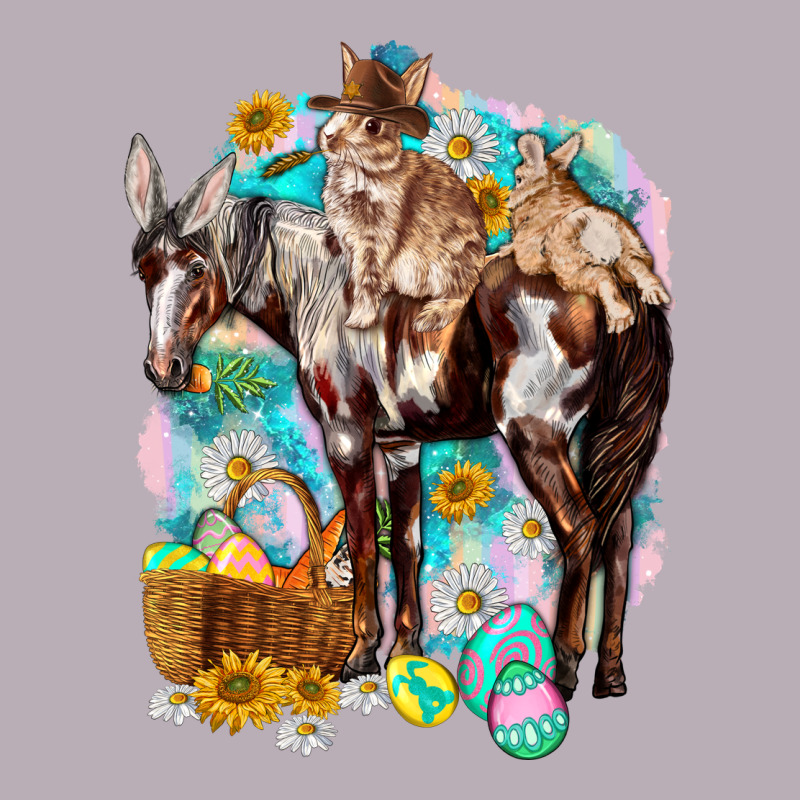 Happy Easter Day Rodeo Vintage Tee by NancyCooperArtShop | Teevron