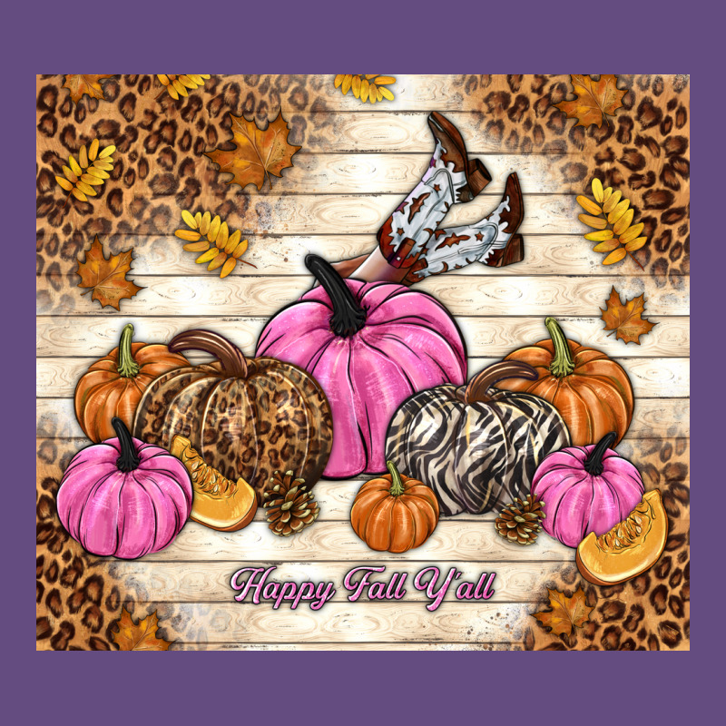 Happy Fall Y'all Cowgirl Vintage Hoodie by TumblerDesignByShophia | Teevron