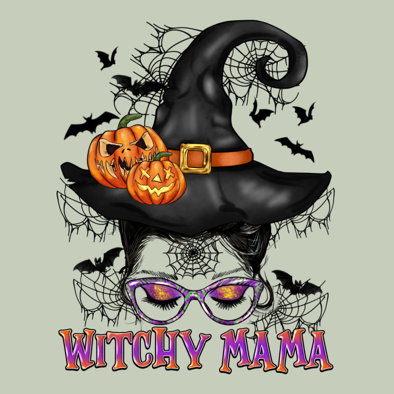 Witchy Mama Messy Bun Long Sleeve Tee by CowGirlArtShop | Teevron