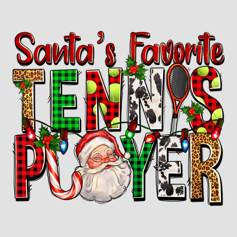 Santa's Favorite Tennis Player For Christmas Premium Hoodie by FaDigitalArtStudio | Teevron