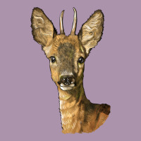 Red Brocket Deer Head Heavyweight Hoodie | Teevron