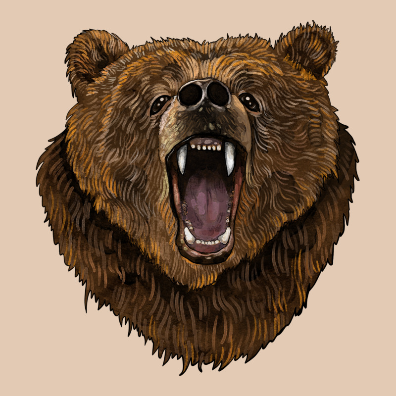 Bear Head Urban Hoodie by BarkalooDesign | Teevron