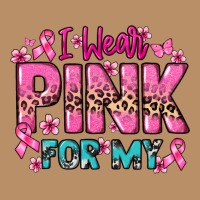 I Wear Pink For My Custom Name Cancer Awareness Vintage Hoodie | Teevron