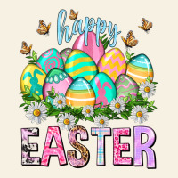 Happy Easter With Eggs Vintage Tee | Teevron