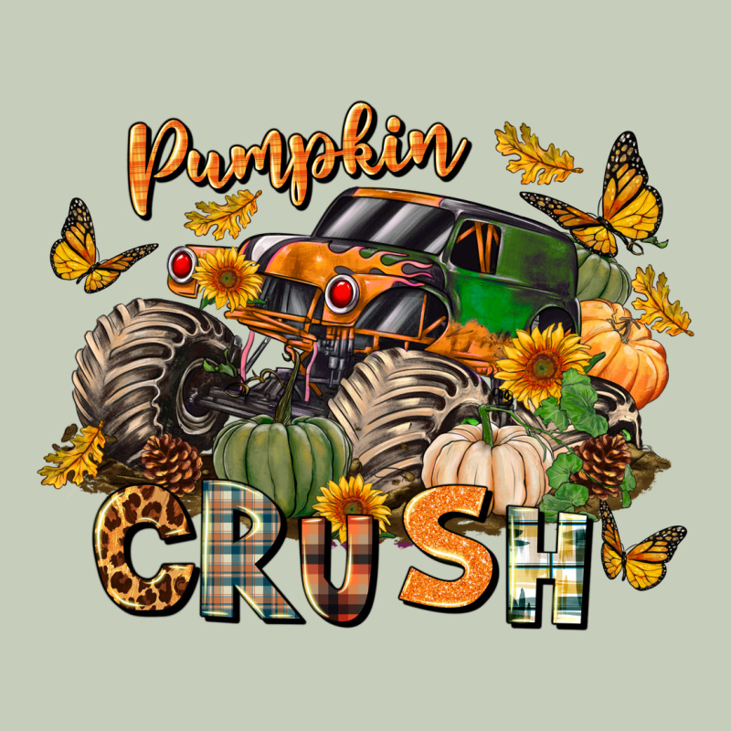 Pumpkin Crush Truck Ladies Tee by LillyAllenDesigns | Teevron