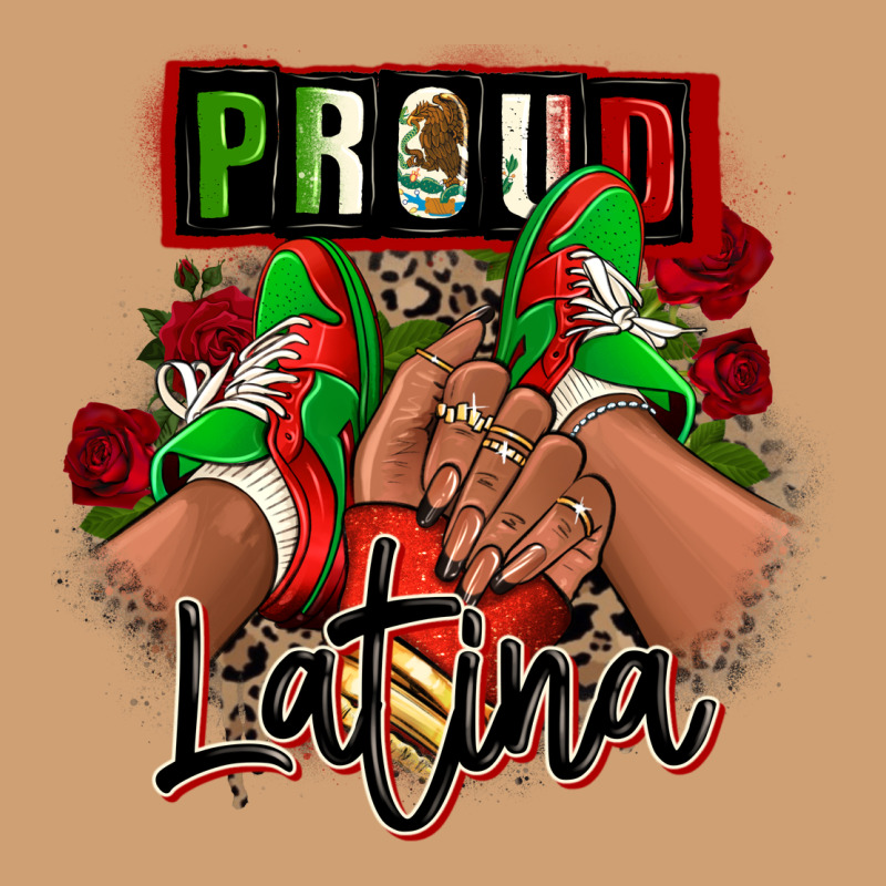 Proud Latina Mexican Sneakers Vintage Tee by RanaPortraitStore | Teevron