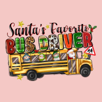 Santas Favorite Bus Driver Urban Heavy Tee | Teevron
