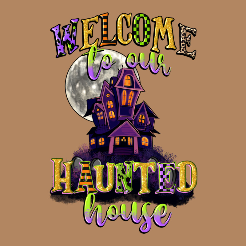 Welcome To Our Haunted House Long Sleeve Tee by CowGirlArtShop | Teevron