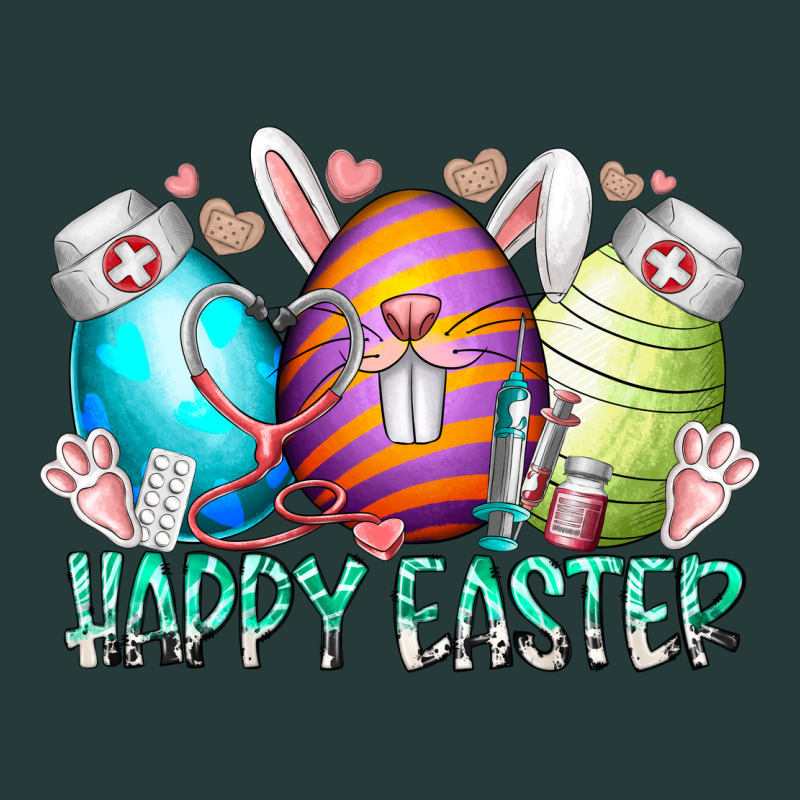 Happy Easter Day Eggs Nurse Premium Sweatshirt by RacoonDesign | Teevron