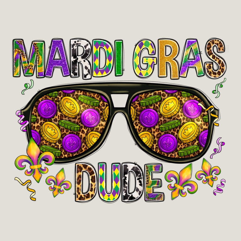 Mardi Gras Dude Heavy Core Tee by BundleAndBundleShop | Teevron
