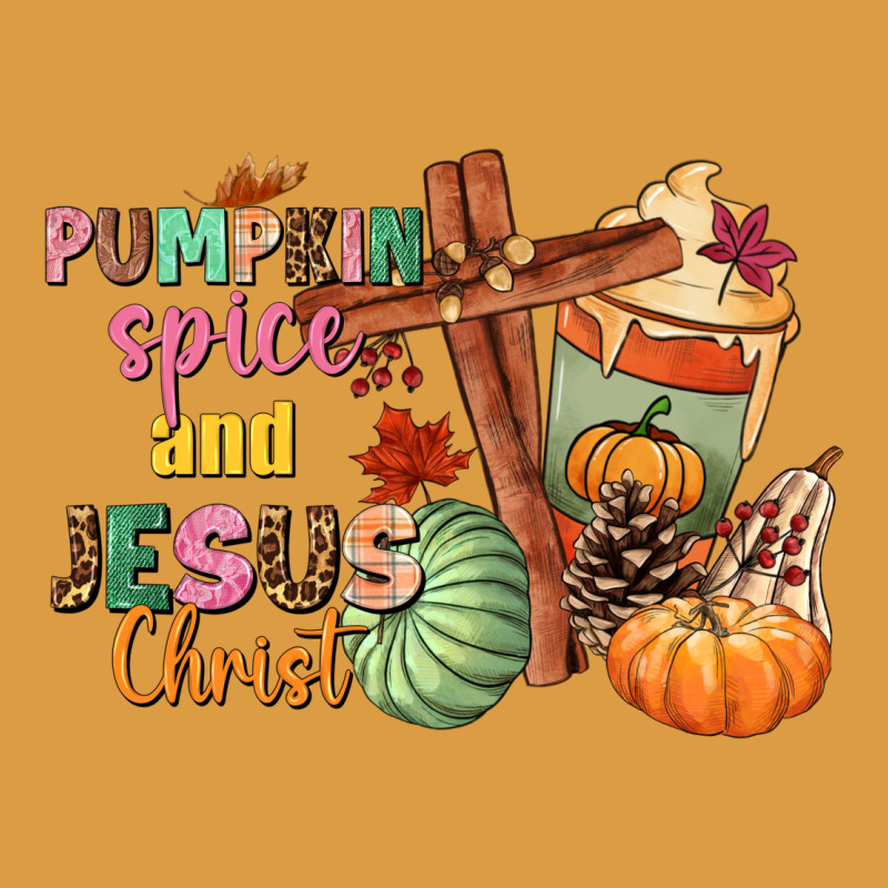 Pumpkin Spice And Jesus Christ Urban Heavy Tee by NancyCooperArtShop | Teevron