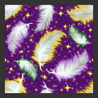 Mardi Gras Feathers seamless pattern | Teevron