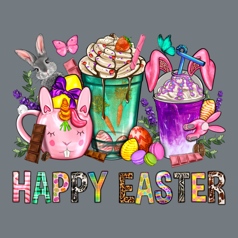 Happy Easter Coffee Cups With Bunny Heavyweight Sweatshirt by BundleAndBundleShop | Teevron