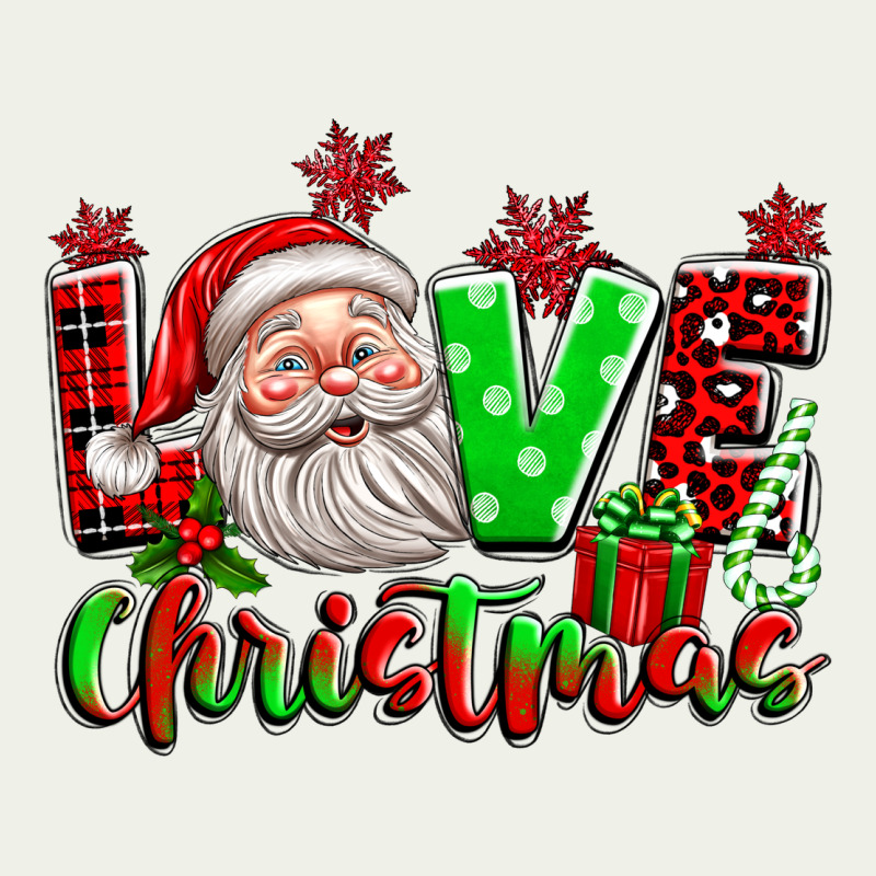 Love Christmas Santa Urban Heavy Tee by texasbilliewilder | Teevron
