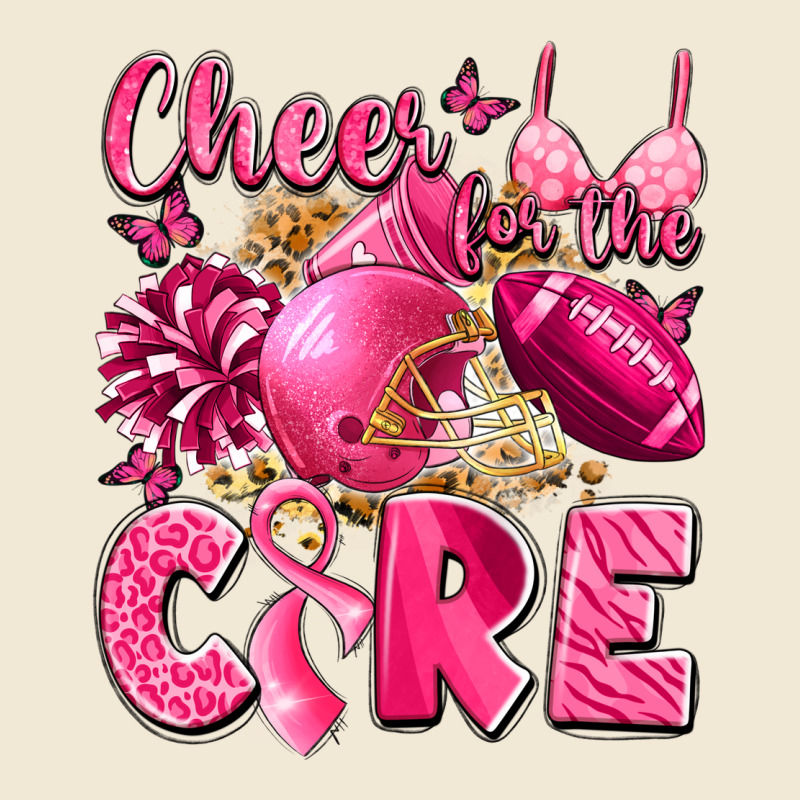 Cheer For The Cure Breast Cancer Ladies Tee by LillyAllenDesigns | Teevron