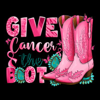 Give Cancer The Boot Ladies Tee | Teevron