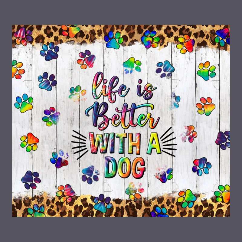 Life Is Better With A Dog Tumbler Tbs Vintage Hoodie by TumblerDesignByShophia | Teevron