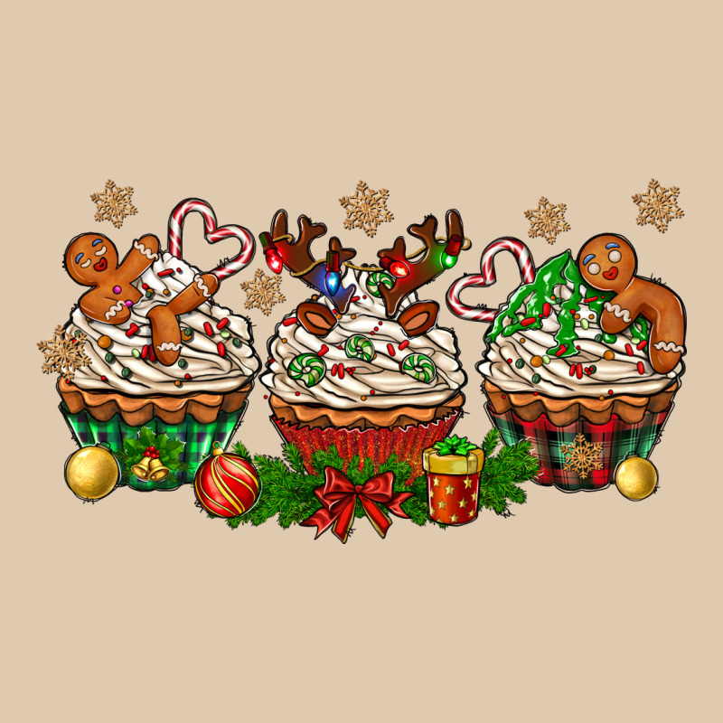Christmas Cupcake With Gingerbreads Bbs Heavyweight Sweatshirt by BundleAndBundleShop | Teevron
