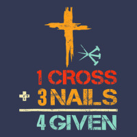 Vintage 1 Cross 3 Nails Forgiven Christian Easter Gift Heavyweight Hoodie | Teevron