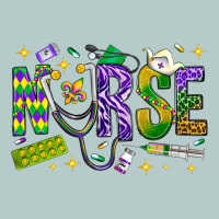 Mardi Gras Nurse Heavy Core Tee | Teevron