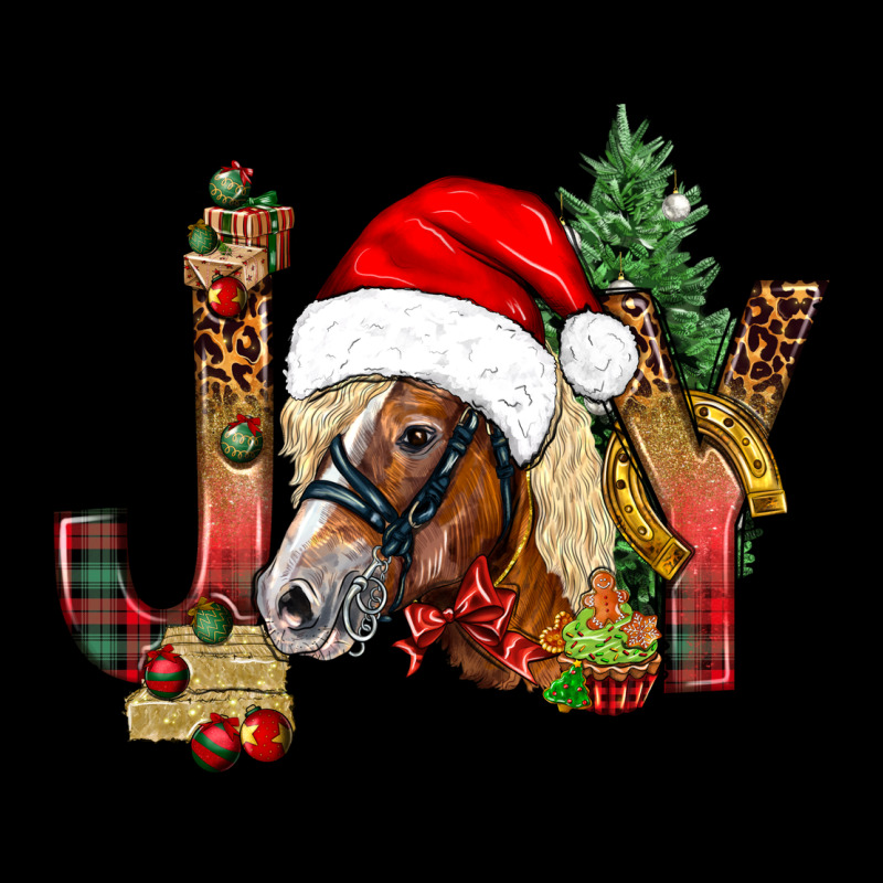 Joy Christmas With Horse Bbs Heavy Core Tee by BundleAndBundleShop | Teevron