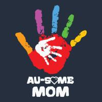 Lil Autism Mom Zipper Hoodie | Teevron