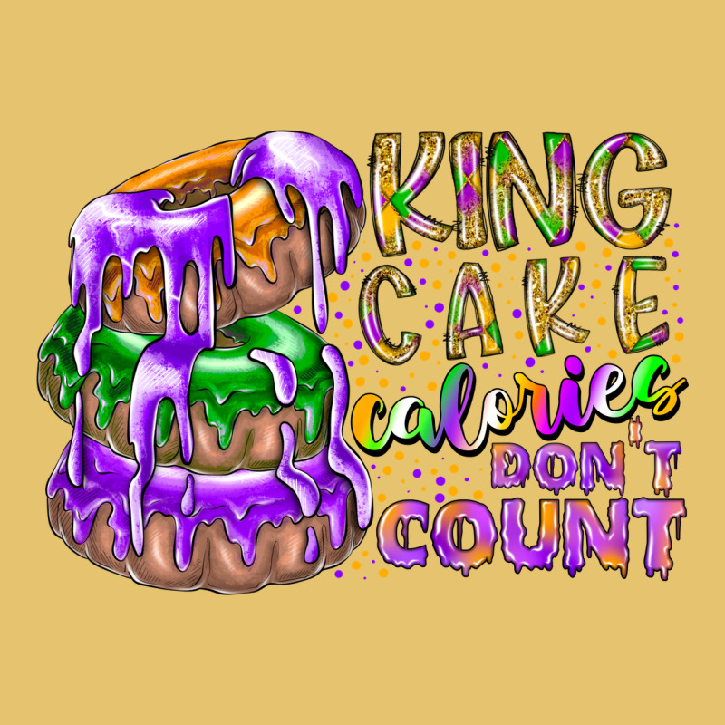 King Cake Calories Dont Count Premium Sweatshirt by RacoonDesign | Teevron