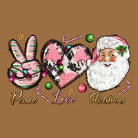 Peace Love Pink Christmas Vintage Tee | Teevron