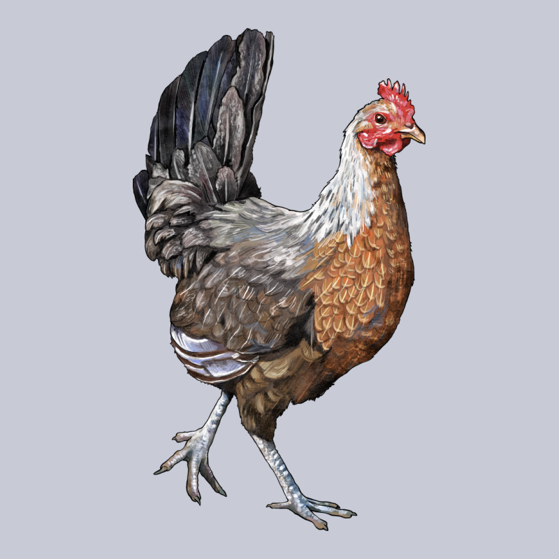 American Game Chicken Heavyweight Hoodie by LillyAllenDesigns | Teevron